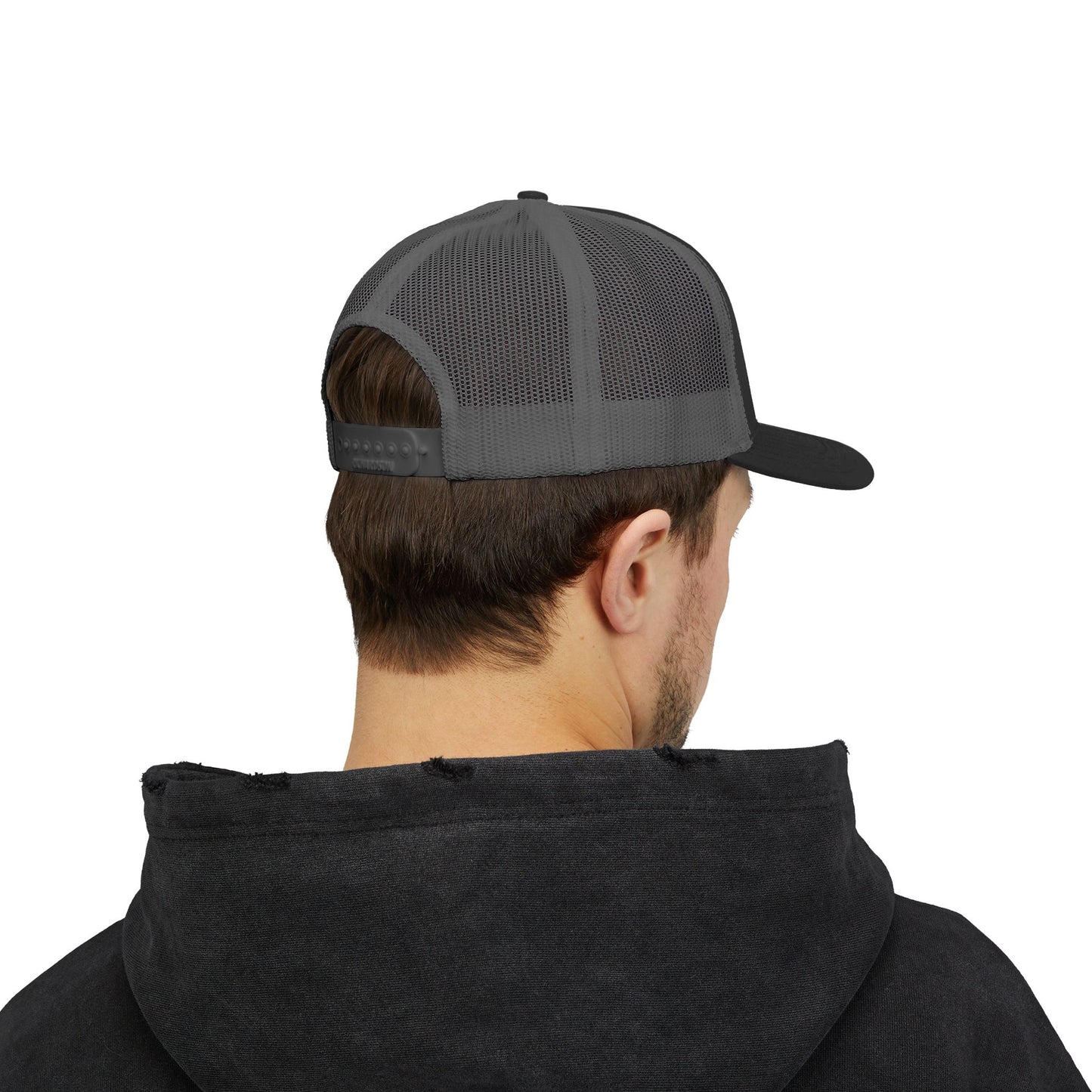 Caution Adult Supervision Required Snapback Trucker Cap