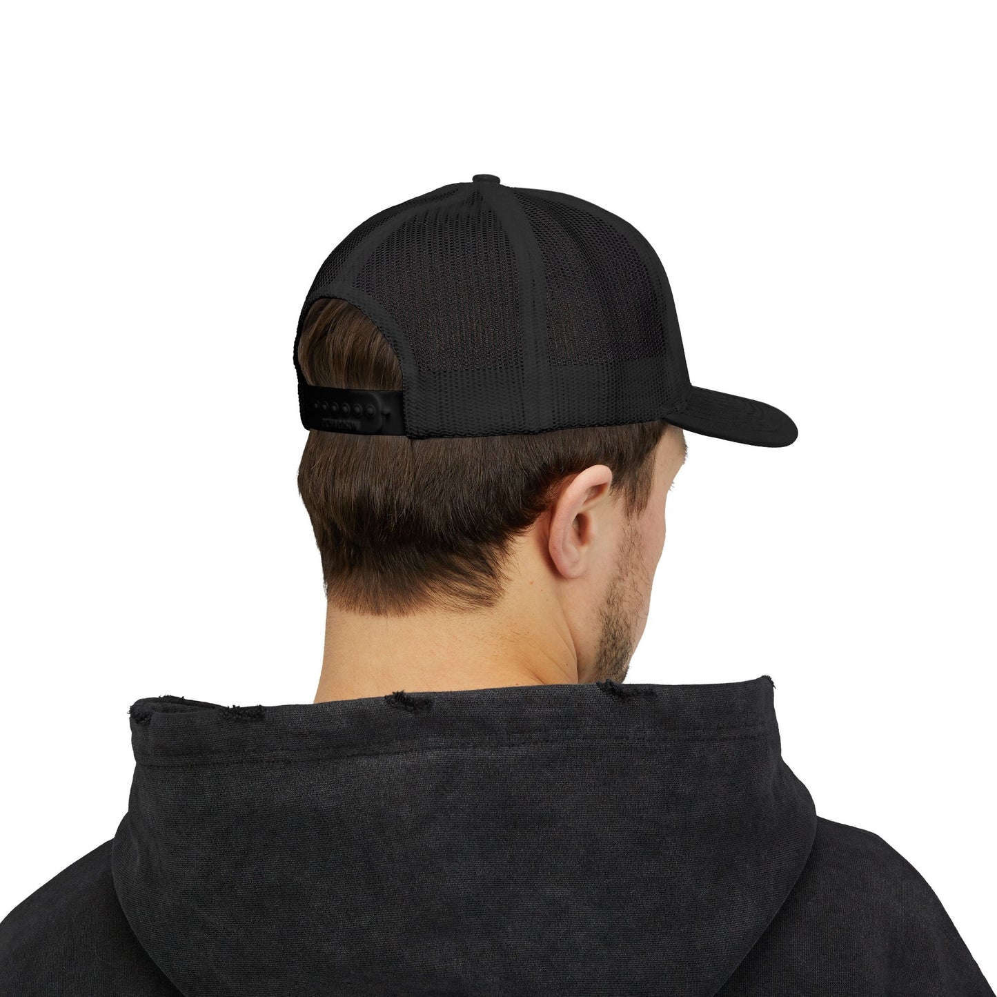 Caution Adult Supervision Required Snapback Trucker Cap