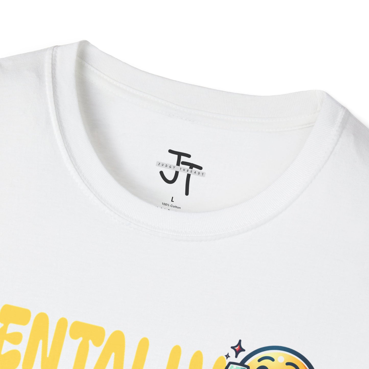 Mentally At Happy Hour Physically At Work --- Softstyle 100% Ring-Spun Cotton Classic Fit Crew Neck