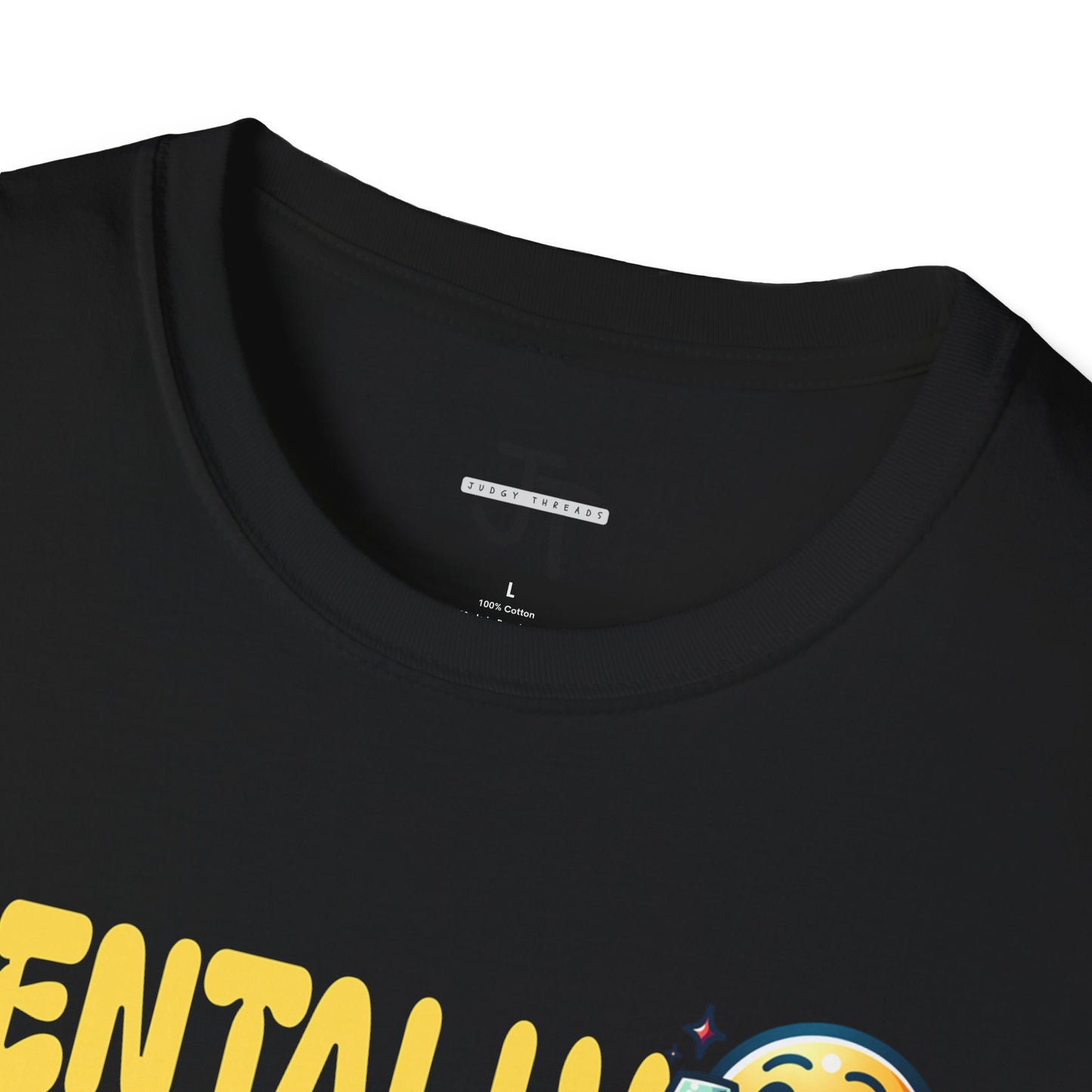 Mentally At Happy Hour Physically At Work --- Softstyle 100% Ring-Spun Cotton Classic Fit Crew Neck